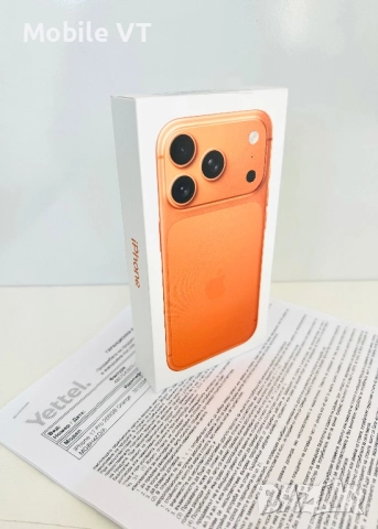 НОВ! iPhone 17 Pro 256GB Cosmic Orange ГАРАНЦИЯ 36 Месеца!, снимка 3 - Apple iPhone - 52454223