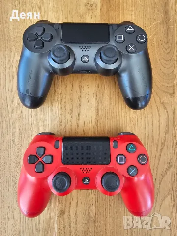 PS4 Slim Days of Play Edition 1TB Steel Black + 2 оригинални контролера + камера + 4 игри, снимка 7 - PlayStation конзоли - 55724595