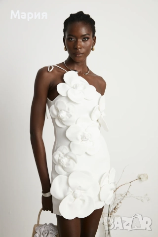 Бяла рокля Miss Rosier