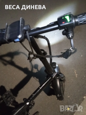 продавам мини сгъваемо електрическо колело 14 инча 450 евро, снимка 16 - Велосипеди - 53790330