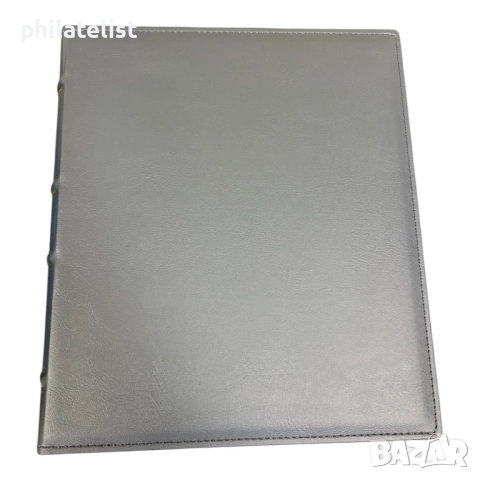 Папка с касета LUX , еко-кожа – GRANDE стандарт А4 , син цвят, снимка 5 - Филателия - 52337429