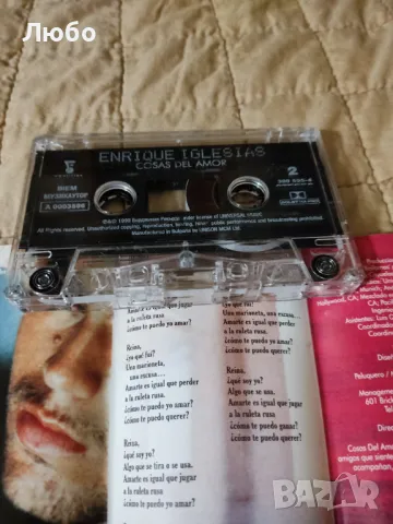 Enrique Iglesias – Cosas Del Amor, снимка 8 - Аудио касети - 49014401