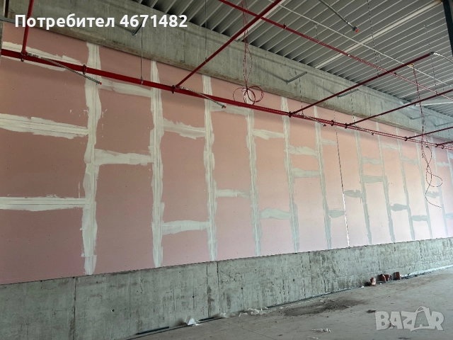 Монтаж на гипсокартон - тавани, предстени, преградни, растер, куфари, снимка 11 - Монтажи - 52683615