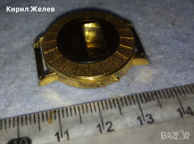 TINKO Марков ПОЗЛАТЕН ЕЛЕГАНТЕН ДАМСКИ КВАРЦОВ ЕЛЕКТРОНЕН ЧАСОВНИК 30885, снимка 12 - Дамски - 42128652