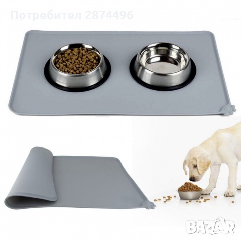 3007 Нехлъзгаща се подложка за храна за домашни любимци, снимка 4 - Други стоки за животни - 36398600