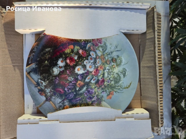 Rosenthal, Classic Rose декоративна чиния, снимка 5 - Декорация за дома - 50507586