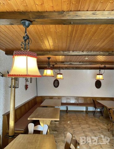 Абажур от ковано желязо в стил "COUNTRY HOUSE" , снимка 1 - Лампи за таван - 41843569