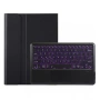 Кожен Калъф с Клавиатура и Тъчпад за Lenovo Yoga Tab Plus 12.7 2025 Отделяема, Стойка, Холдер за Сти, снимка 4