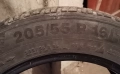 Продавам 4 броя Зимни гуми 205.55.16 на 1 сезон дот 2019 Контентал , снимка 3