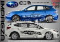 Subaru Impreza стикери надписи лепенки фолио SK-SJV1-SU-IMP, снимка 1 - Аксесоари и консумативи - 44247392