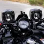 Комплект Bluetooth тонколони за мотор с LED осветление, снимка 4