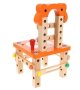 Дървен конструктор стол за сглобяване 54 части + чанта за съхранение, снимка 4