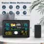 Xmifer метеорологична станция с външен термометър и влагомер, снимка 8