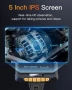 Ендоскопска камера INSKAMS 10, 5" IPS дисплей, 360° управление и 1080P, снимка 6