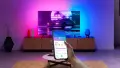 Стартов комплект WiZ Sync box 75"-85" Комплект LED ленти за подсветка на телевизор, снимка 9