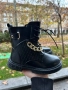 кожени боти за момиче, снимка 2