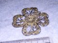 СРЕБЪРНА ЧЕТИРИЛИСТНА ДЕТЕЛИНА МЕДАЛЬОН ВИСОКА ПРОБА ФИЛИГРАННО СРЕБРО СТАРА РЪЧНА ИЗРАБОТКА 38449, снимка 12