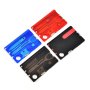 Портативен многофункционален инструмент тип кредитна карта / цвят черен, снимка 7