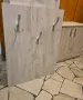 Комплект портманто - Закачалка за антре с шкаф в цвят бял Дъб антик (дъб пиемона), снимка 3