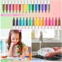 Ohuhu Oahu Art Markers Alcohol Marker Set-перманентни маркери,комплект 30 цвята, снимка 5