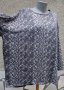 5XL Нова блуза Janina в сиво и бяло , снимка 4