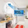 Нов Алармен Детектор за въглероден оксид LCD дисплей Защита дом, снимка 6