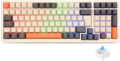 Механична геймърска клавиатура Rii, безжична, 101 клавиша, RGB подсветка, снимка 1 - Клавиатури и мишки - 44829528