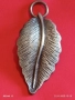 МЕТАЛНА ВИСУЛКА ЛИСТ МНОГО КРАСИВ МОДЕН АКСЕСОАР 52168, снимка 2
