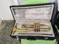 Jupiter B-Flat Trumpet JTR-410 with case - Б Тромпет с твърд куфар и мундщук - ОТЛИЧЕН, снимка 2