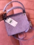 Mango нова с етикет малка лилава чанта , снимка 4