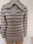 ДАМСКА ПЛЕТЕНА БЛУЗА / ТУНИКА с Качулка - размер S, снимка 1