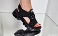 Nike черни дамски сандали , снимка 1