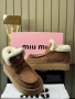 дамски боти с пух miu miu, снимка 2