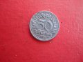 50 пфенинг 1921 Германия стара монета , снимка 2