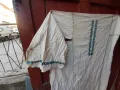 Автентична дълга кенарена риза с бродерия . Носия, снимка 4