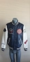 Schott NYC Teddy Avec Badges Leather Jacket Mens Size L  НОВО! ОРИГИНАЛ! Ест. кожа!, снимка 8