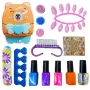 Детски комплект за маникюр със сушилня- лампа, снимка 5