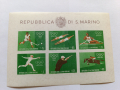 Пощенски марки и блокове Сан Марино 1960, снимка 11