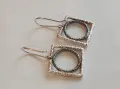 Сребърни обеци, снимка 5