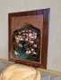 Красива антикварна медна картина пано , снимка 6