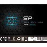 Промоция! SSD SILICON POWER A55, 2.5", 128 GB, SATA3, снимка 1 - Твърди дискове - 39833387