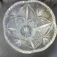 Стара кристална ваза на Сливен, снимка 2 - Други ценни предмети - 41608969