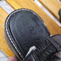 Лоуфъри черни OFFICE  естествена кожа- 39/40, снимка 4 - Дамски ежедневни обувки - 40873678