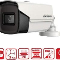 Универсална 4в1 Камера Hikvision HD-TVI HD-CVI HD-AHD CVBS 40 Метра EXIR Нощно Виждане Водоустойчива, снимка 6 - HD камери - 41547850