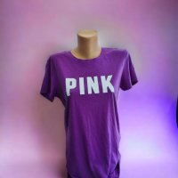 Victoria's secret pink дамска тениска S размер, снимка 2 - Тениски - 41782547