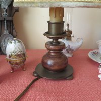 Стара, немска ,настолна лампа, снимка 6 - Настолни лампи - 41367419