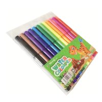 3951 Флумастери Water Color Pen, 12 цвята, снимка 3 - Ученически пособия, канцеларски материали - 41951468