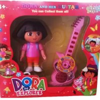 Фигурка на Дора изследователката с китара (Dora the Explorer), снимка 1 - Фигурки - 39007106