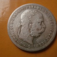 Сребърна монета 1 корона/крона 1902 , снимка 2 - Нумизматика и бонистика - 44373173