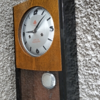 Продавам стар стенен часовник - 555 - Антика - 1960"г., снимка 3 - Антикварни и старинни предмети - 21184090